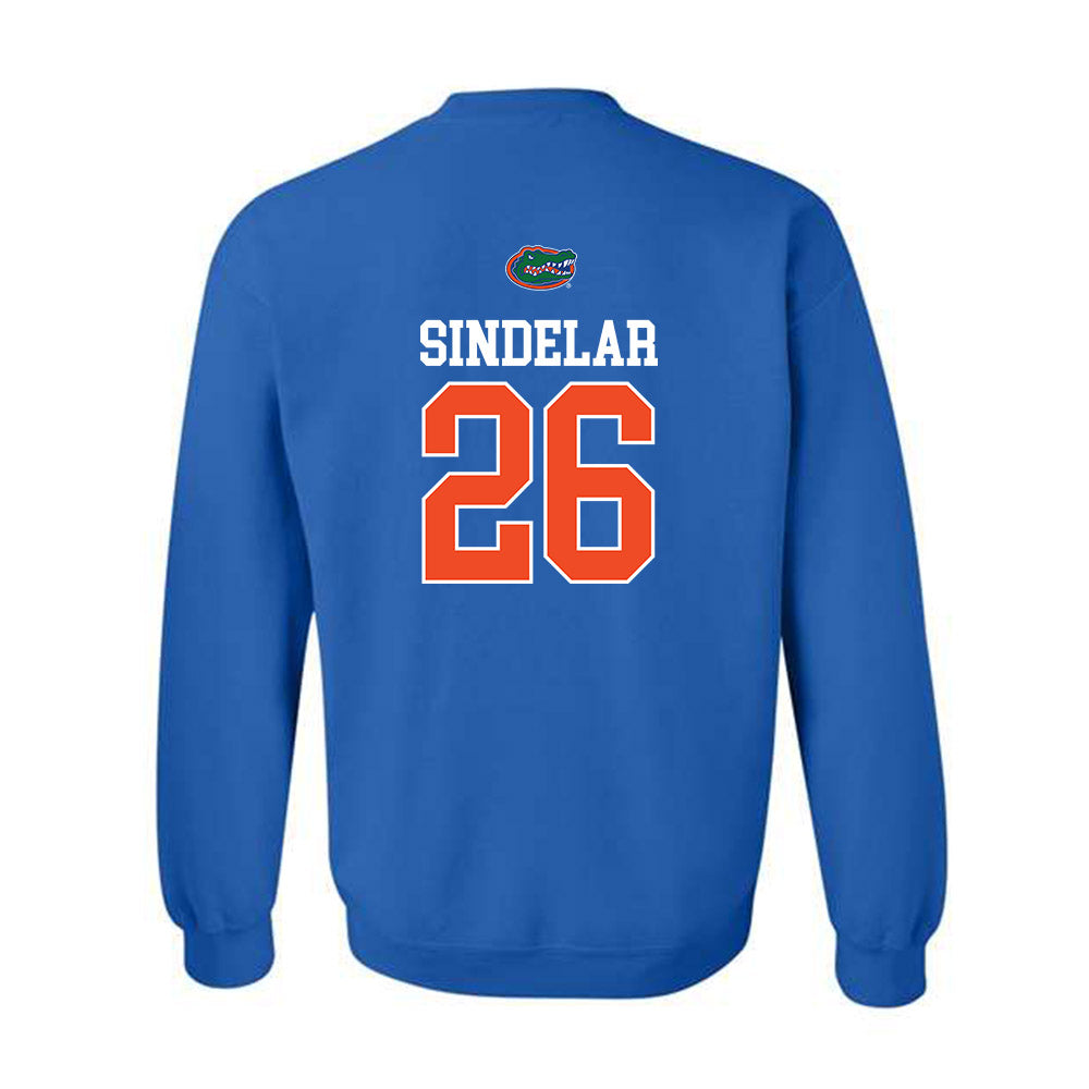 Florida - NCAA Women's Soccer : Sophia Sindelar - Generic Shersey Crewneck Sweatshirt-1