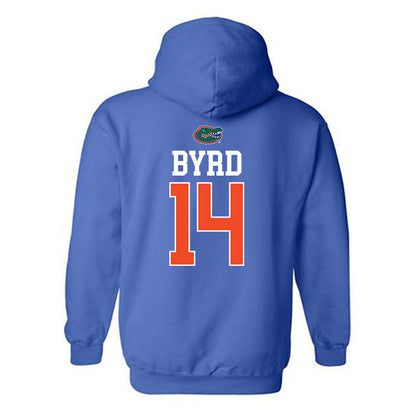 Florida - NCAA Women's Volleyball : Jordyn Byrd - Generic Shersey Hooded Sweatshirt-1