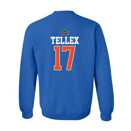 Florida - NCAA Women's Soccer : Delaney Tellex - Generic Shersey Crewneck Sweatshirt