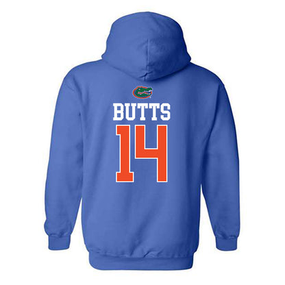 Florida - NCAA Women's Soccer : Njeri Butts - Generic Shersey Hooded Sweatshirt