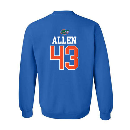 Florida - NCAA Football : Alfonzo Allen - Generic Shersey Crewneck Sweatshirt-1
