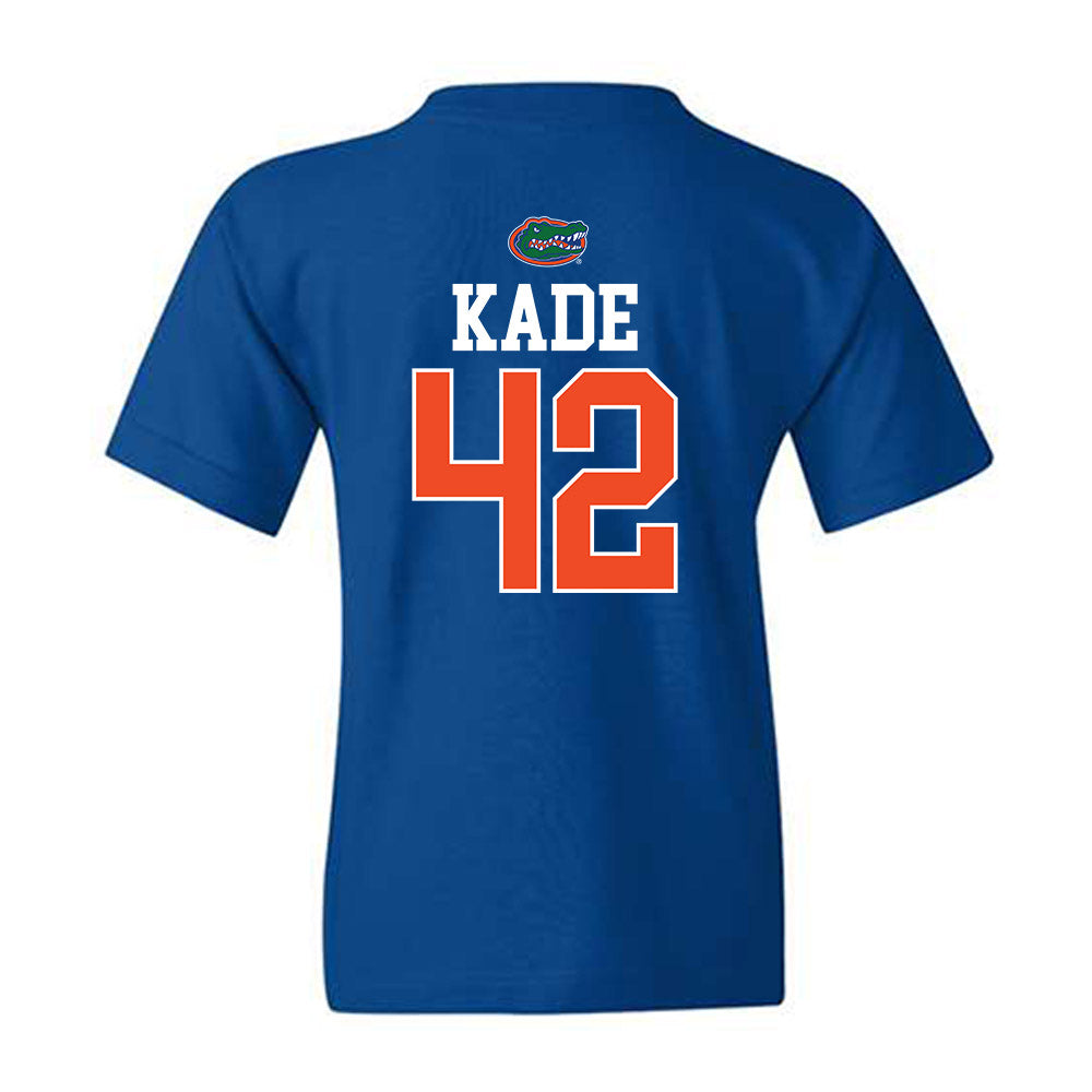 Florida - NCAA Football : Matthew Kade - Generic Shersey Youth T-Shirt-1