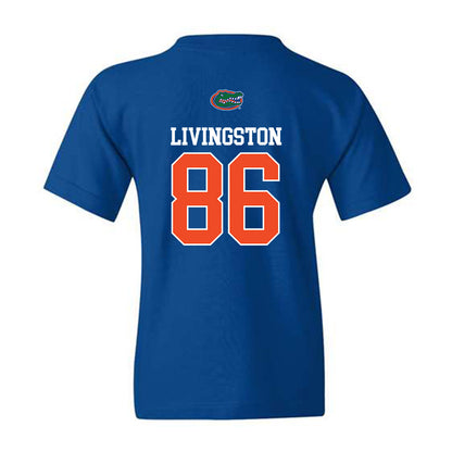 Florida - NCAA Football : Tony Livingston - Generic Shersey Youth T-Shirt