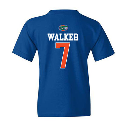 Florida - NCAA Softball : Robin Walker - Generic Shersey Youth T-Shirt-1