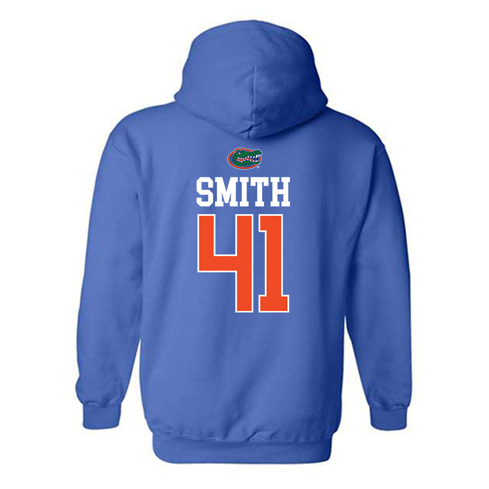 Florida - NCAA Football : Hunter Smith - Generic Shersey Hooded Sweatshirt