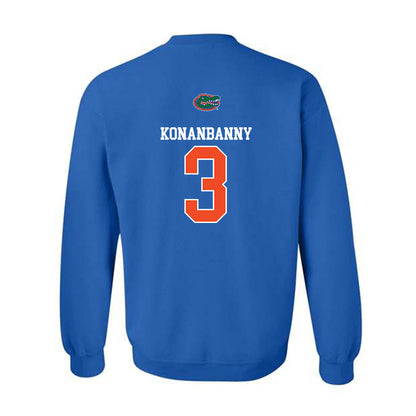 Florida - NCAA Football : Onis Konanbanny - Generic Shersey Crewneck Sweatshirt-1