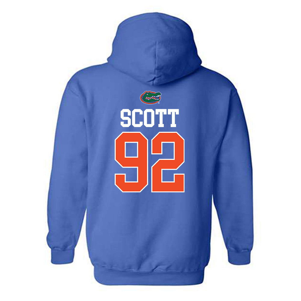 Florida - NCAA Football : Sebastian Scott - Generic Shersey Hooded Sweatshirt