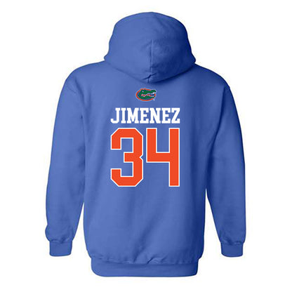 Florida - NCAA Football : Kelvin Jimenez - Generic Shersey Hooded Sweatshirt