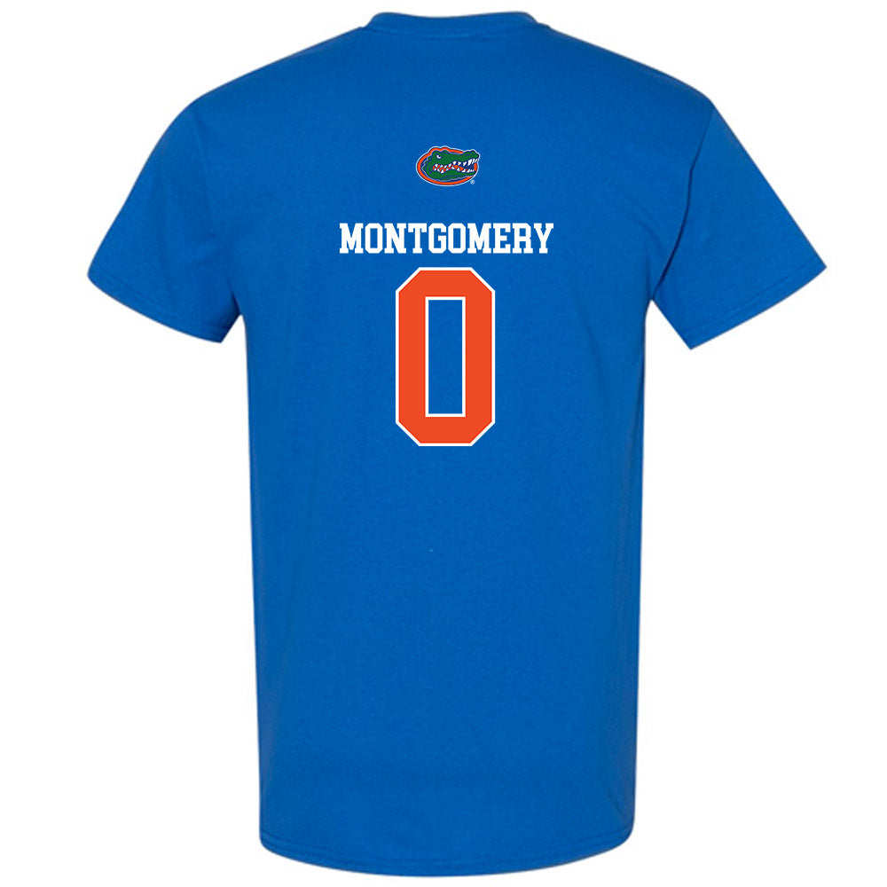 Florida - NCAA Football : Naeshaun Montgomery - Generic Shersey T-Shirt-1