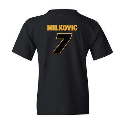 Missouri - NCAA Women's Basketball : Lucija Milkovic - Sports Shersey Youth T-Shirt-1