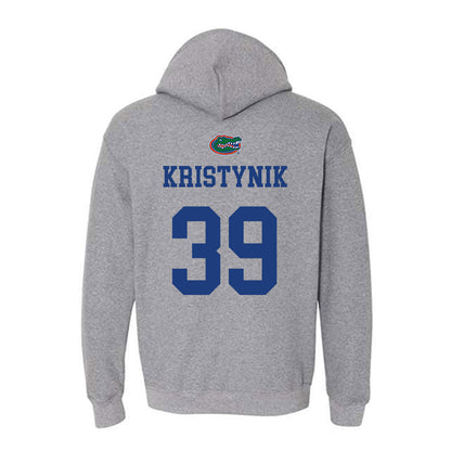 Florida - NCAA Women's Lacrosse : Ava Kristynik - Sports Shersey Hooded Sweatshirt-1