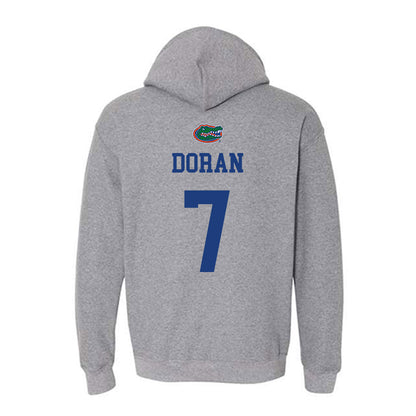 Florida - NCAA Women's Lacrosse : Molly Doran - Sports Shersey Hooded Sweatshirt-1