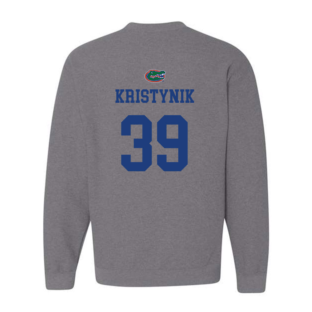 Florida - NCAA Women's Lacrosse : Ava Kristynik - Sports Shersey Crewneck Sweatshirt-1