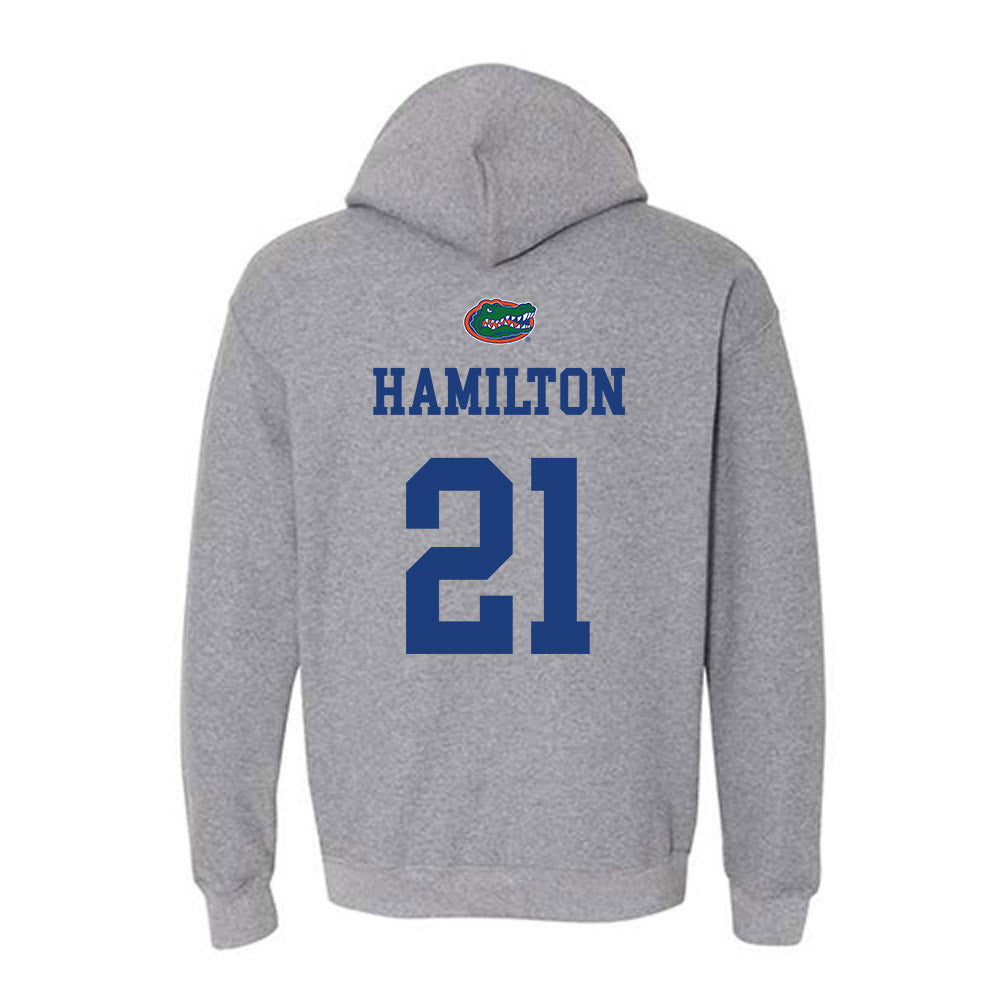 Florida - NCAA Women's Lacrosse : Clark Hamilton - Sports Shersey Hooded Sweatshirt