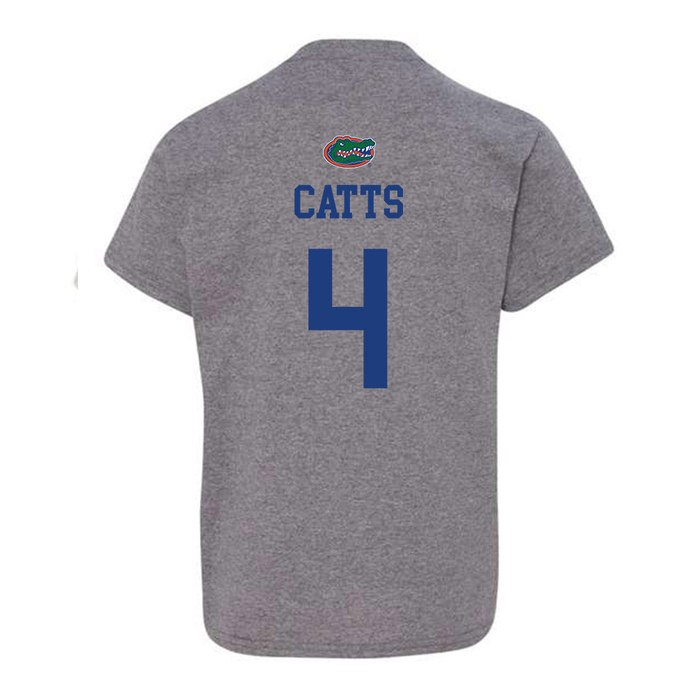 Florida - NCAA Women's Lacrosse : Brie Catts - Youth T-Shirt