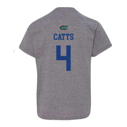 Florida - NCAA Women's Lacrosse : Brie Catts - Youth T-Shirt