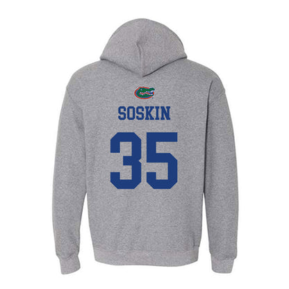 Florida - NCAA Women's Lacrosse : Maya Soskin - Sports Shersey Hooded Sweatshirt-1