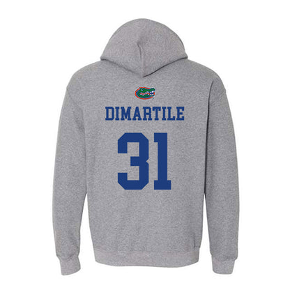 Florida - NCAA Women's Lacrosse : Anna DiMartile - Sports Shersey Hooded Sweatshirt-1