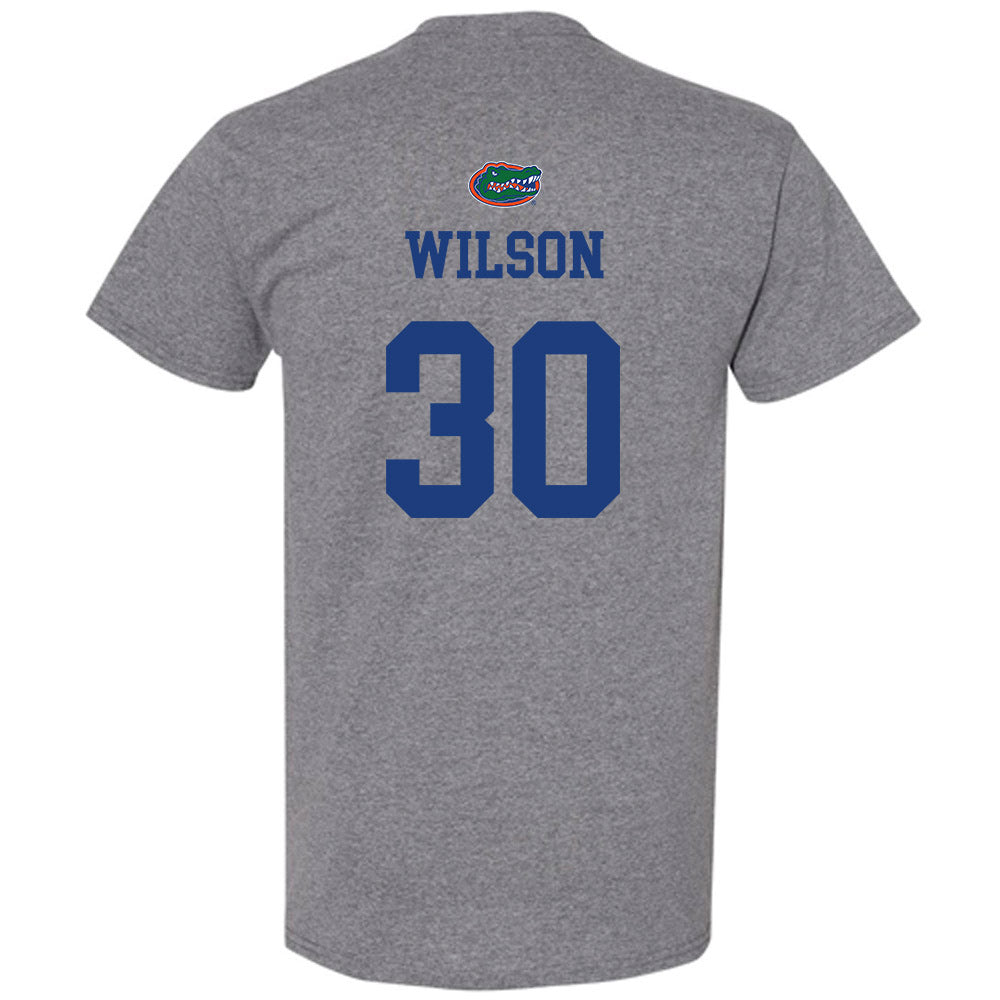 Florida - NCAA Women's Lacrosse : Carly Wilson - Sports Shersey T-Shirt-1
