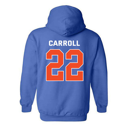 Florida - NCAA Women's Lacrosse : Madison Carroll - Sports Shersey Hooded Sweatshirt-1