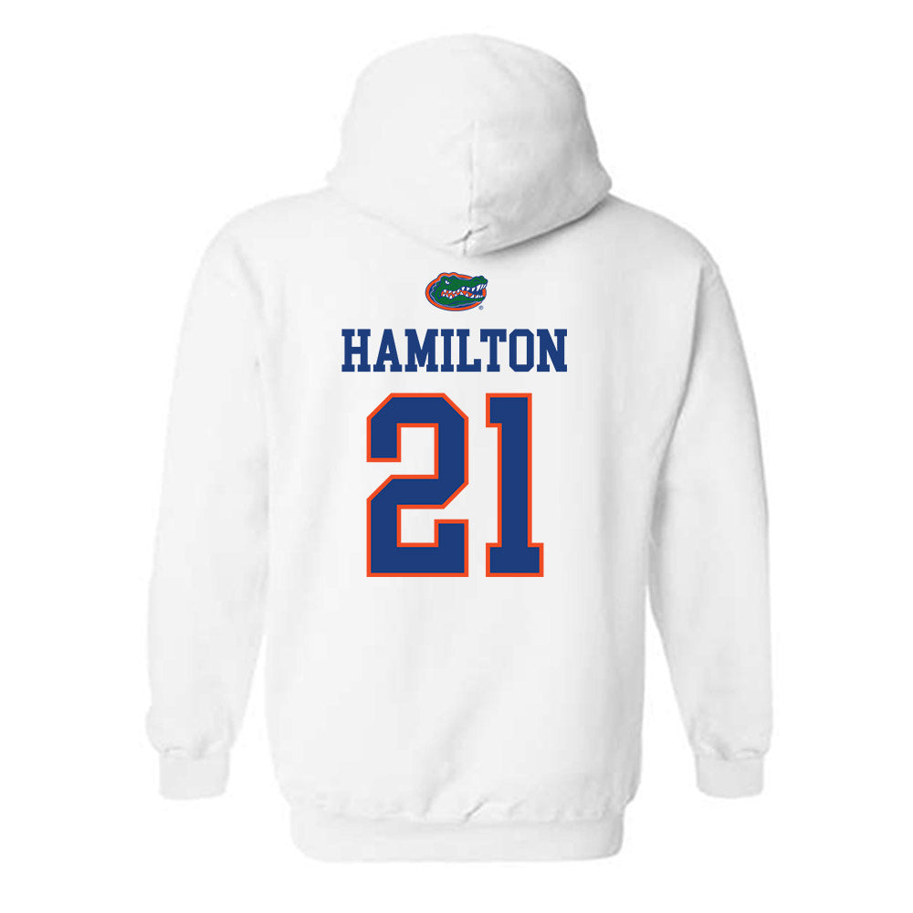 Florida - NCAA Women's Lacrosse : Clark Hamilton - Sports Shersey Hooded Sweatshirt
