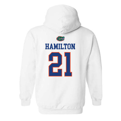 Florida - NCAA Women's Lacrosse : Clark Hamilton - Sports Shersey Hooded Sweatshirt
