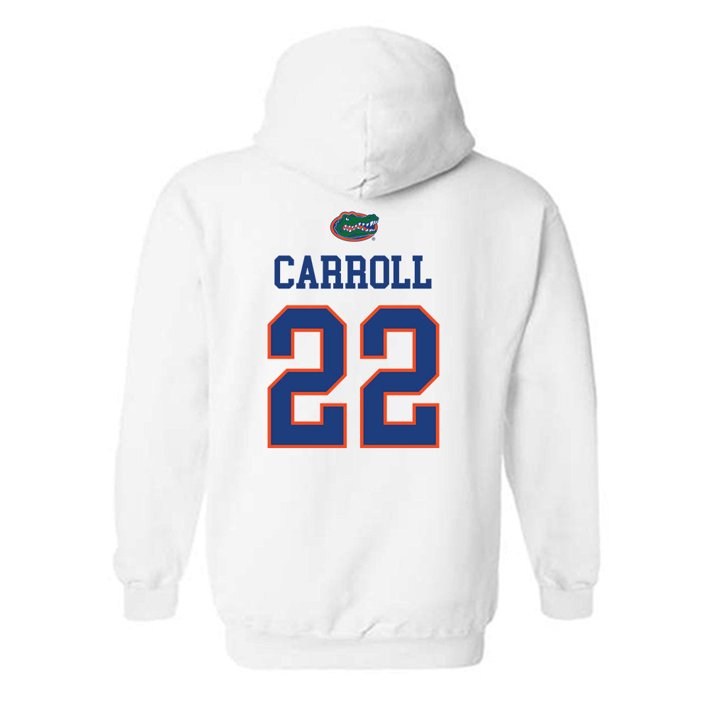 Florida - NCAA Women's Lacrosse : Madison Carroll - Sports Shersey Hooded Sweatshirt-1