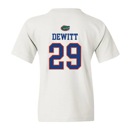 Florida - NCAA Women's Lacrosse : Boo DeWitt - Sports Shersey Youth T-Shirt-1