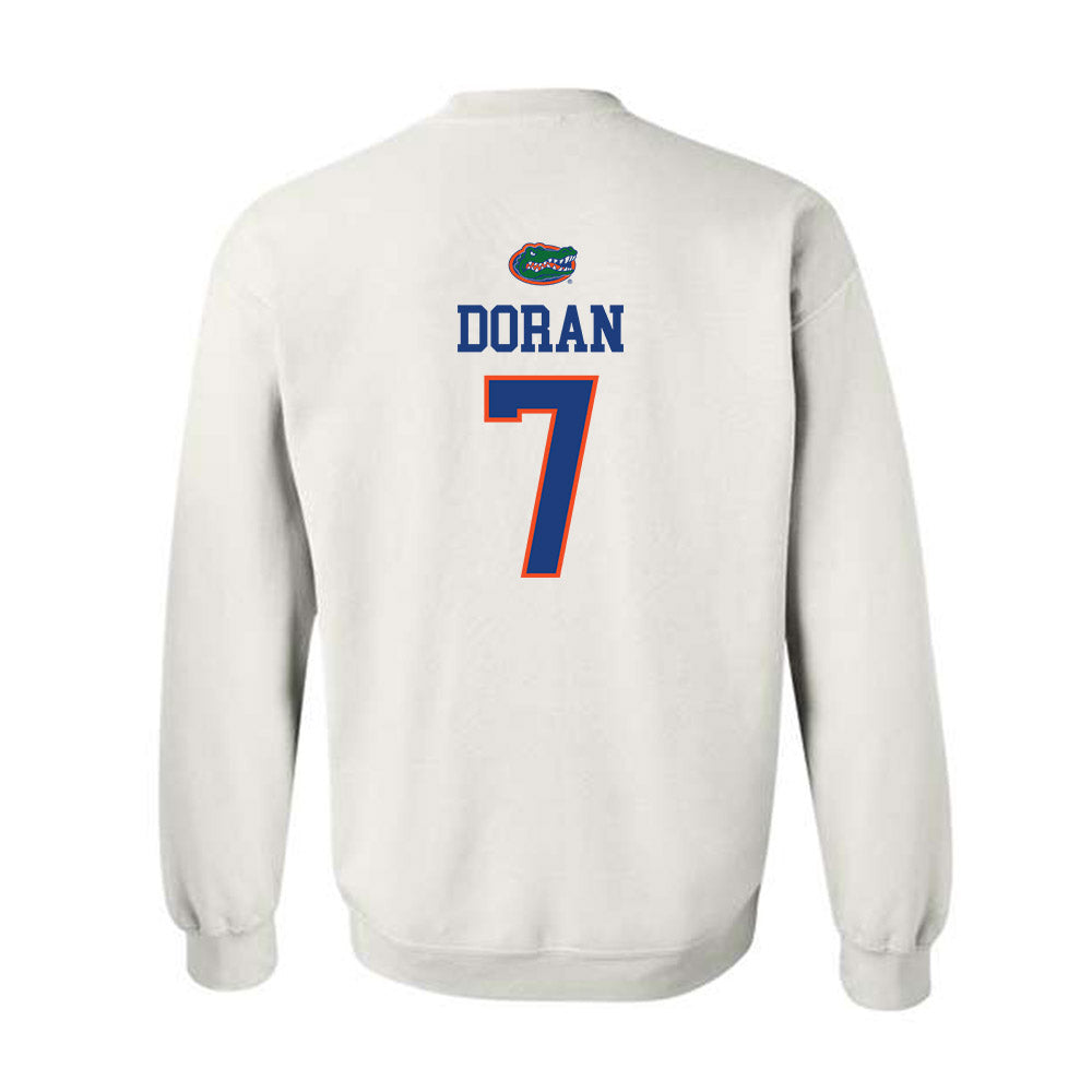 Florida - NCAA Women's Lacrosse : Molly Doran - Sports Shersey Crewneck Sweatshirt-1