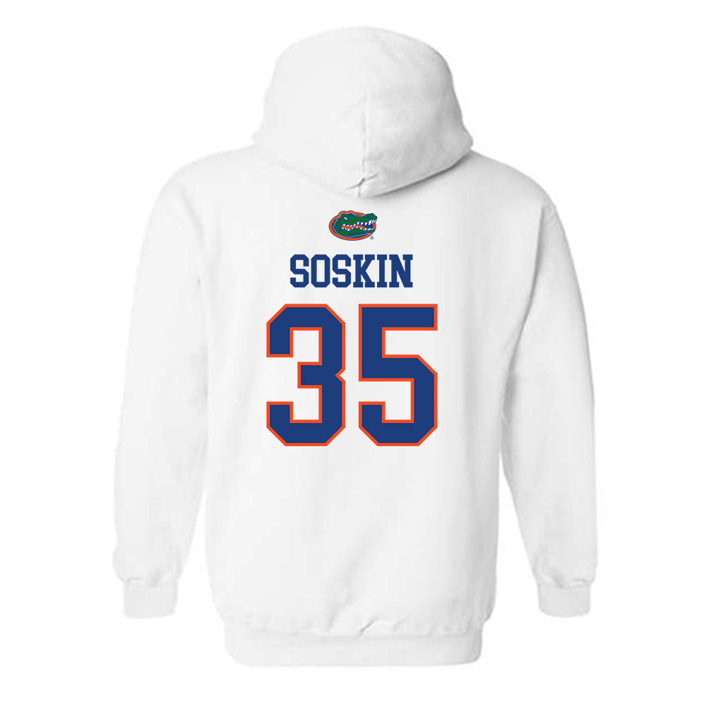 Florida - NCAA Women's Lacrosse : Maya Soskin - Sports Shersey Hooded Sweatshirt-1