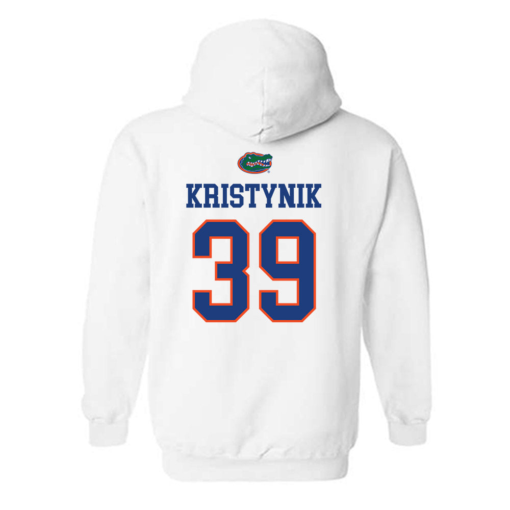 Florida - NCAA Women's Lacrosse : Ava Kristynik - Sports Shersey Hooded Sweatshirt-1