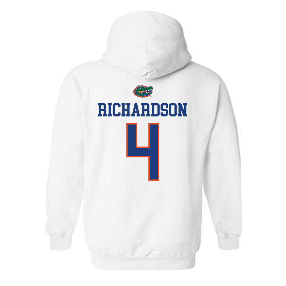 Florida - NCAA Women's Lacrosse : Kennedy Richardson - Sports Shersey Hooded Sweatshirt-1