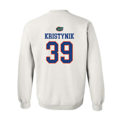 Florida - NCAA Women's Lacrosse : Ava Kristynik - Sports Shersey Crewneck Sweatshirt-1