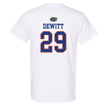 Florida - NCAA Women's Lacrosse : Boo DeWitt - Sports Shersey T-Shirt-1