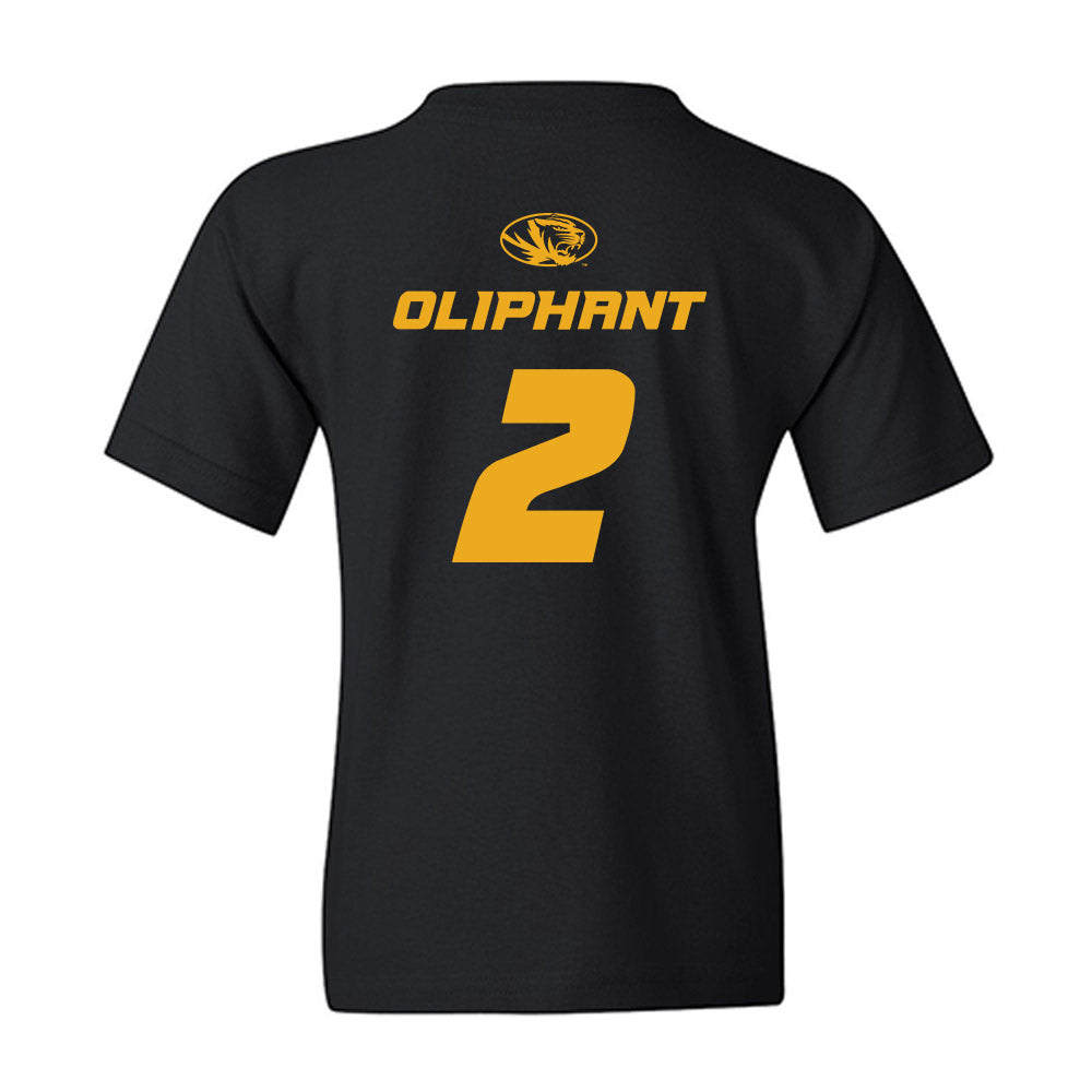 Missouri - NCAA Women's Basketball : Londyn Oliphant - Sports Shersey Youth T-Shirt-1