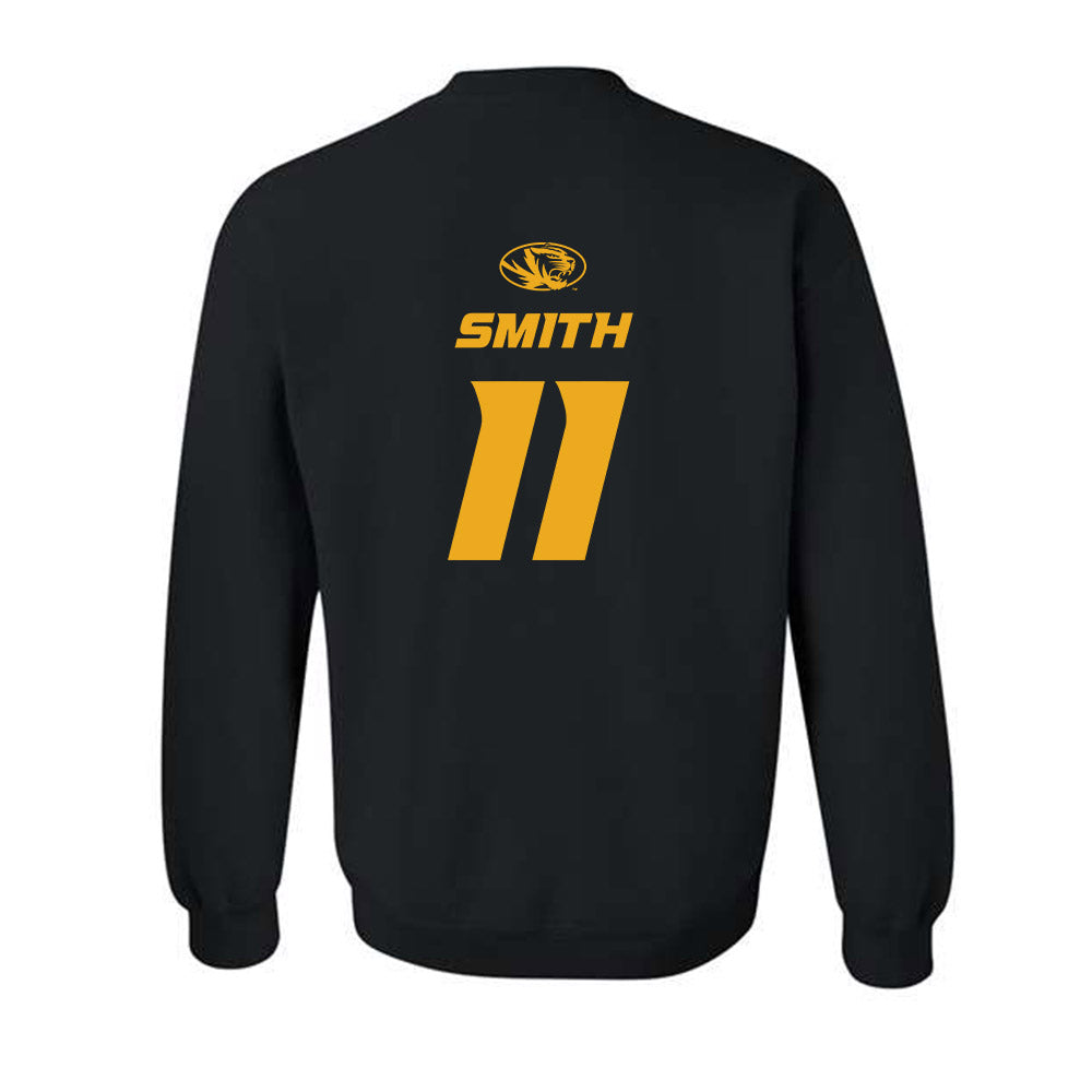 Missouri - NCAA Women's Basketball : Jayla Smith - Sports Shersey Crewneck Sweatshirt-1