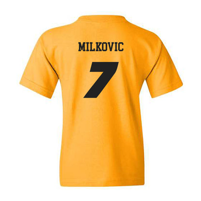 Missouri - NCAA Women's Basketball : Lucija Milkovic - Sports Shersey Youth T-Shirt-1