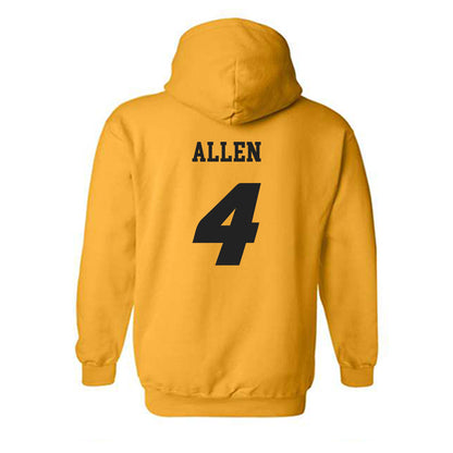 Missouri - NCAA Men's Basketball : Marcus Allen - Sports Shersey Hooded Sweatshirt-1