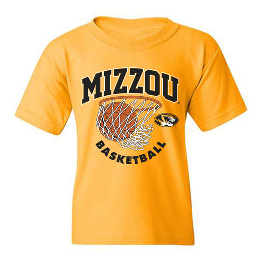 Missouri - NCAA Women's Basketball : Sydney Mains - Sports Shersey Youth T-Shirt-0