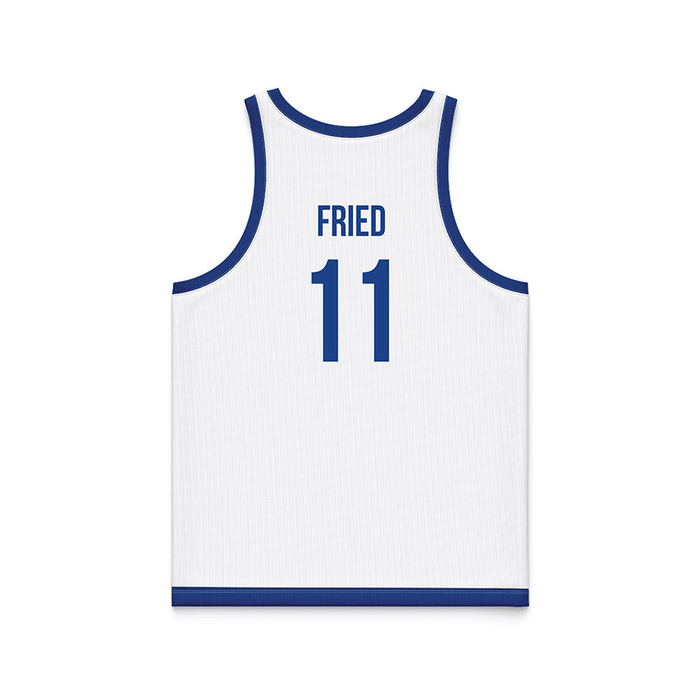 Drake - NCAA Men's Basketball : Bennett Fried - Basketball Jersey