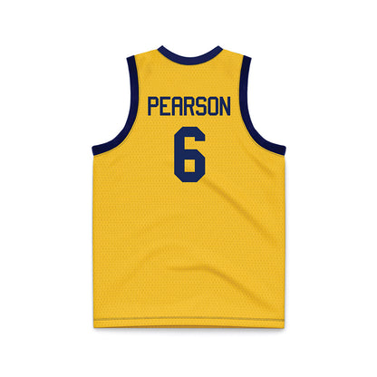 Marquette - NCAA Men's Basketball : Sheek Pearson - Basketball Jersey-1