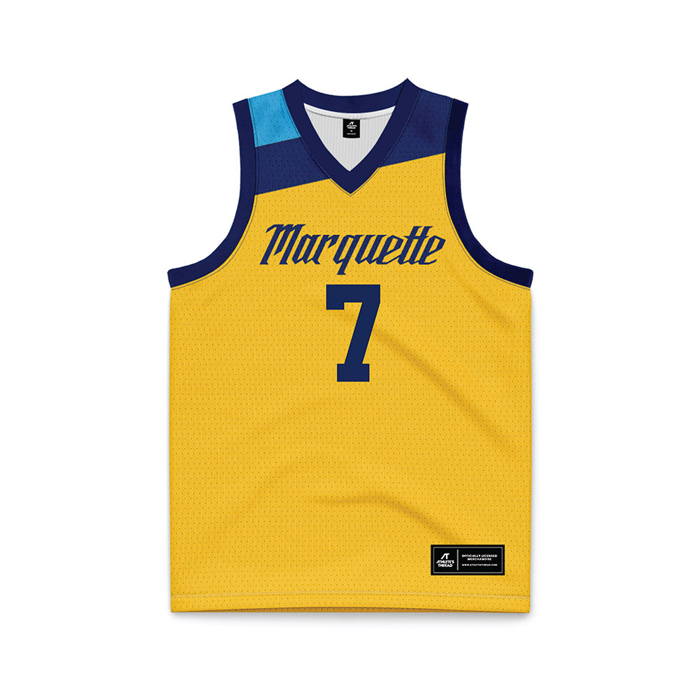 Marquette - NCAA Men's Basketball : Zaide Lowery - Basketball Jersey-0
