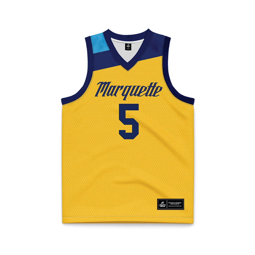 Marquette - NCAA Women's Basketball : Charia Smith - Basketball Jersey-0