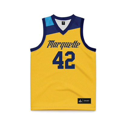 Marquette - NCAA Men's Basketball : Braeden Brenn - Basketball Jersey-0
