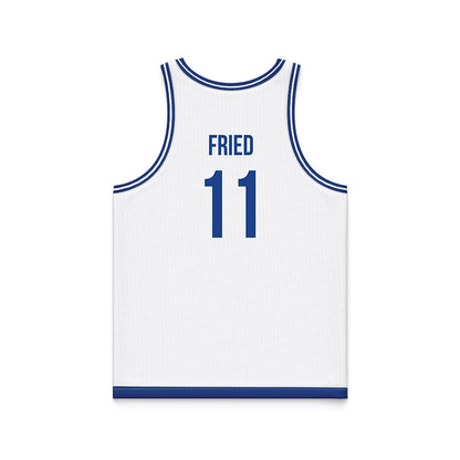 Drake - NCAA Men's Basketball : Bennett Fried - Basketball Jersey