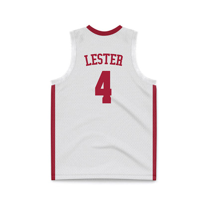 Alabama - NCAA Women's Basketball : Eris Lester - White Basketball Jersey