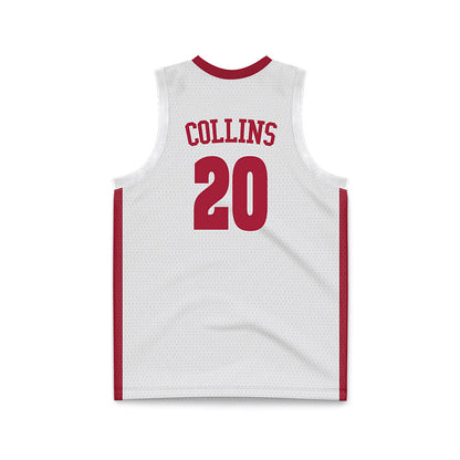 Alabama - NCAA Women's Basketball : Diana Collins - White Basketball Jersey