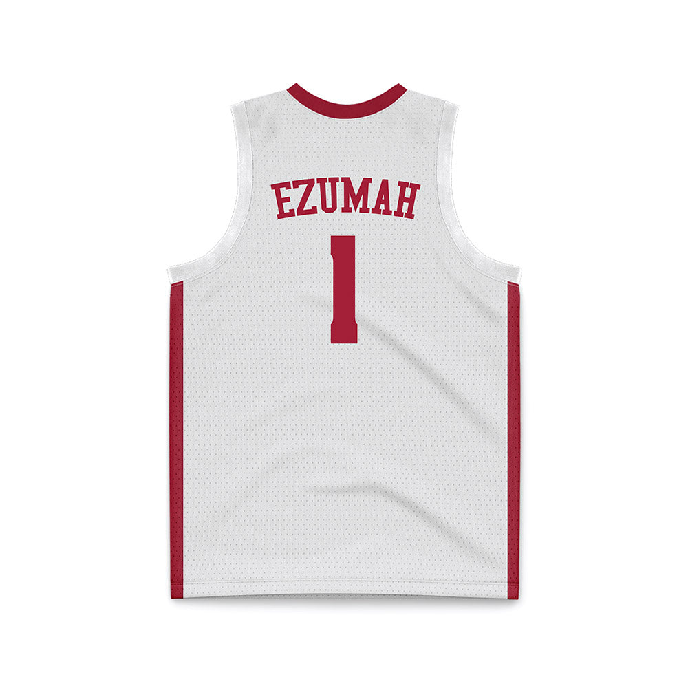 Alabama - NCAA Women's Basketball : Christabel Ezumah - White Basketball Jersey