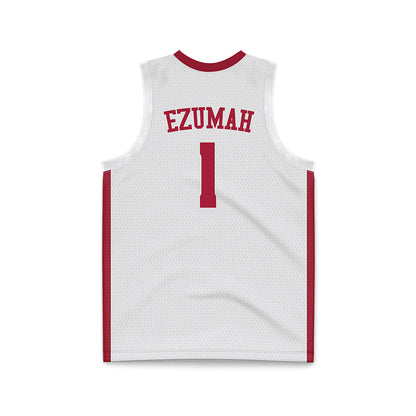 Alabama - NCAA Women's Basketball : Christabel Ezumah - White Basketball Jersey