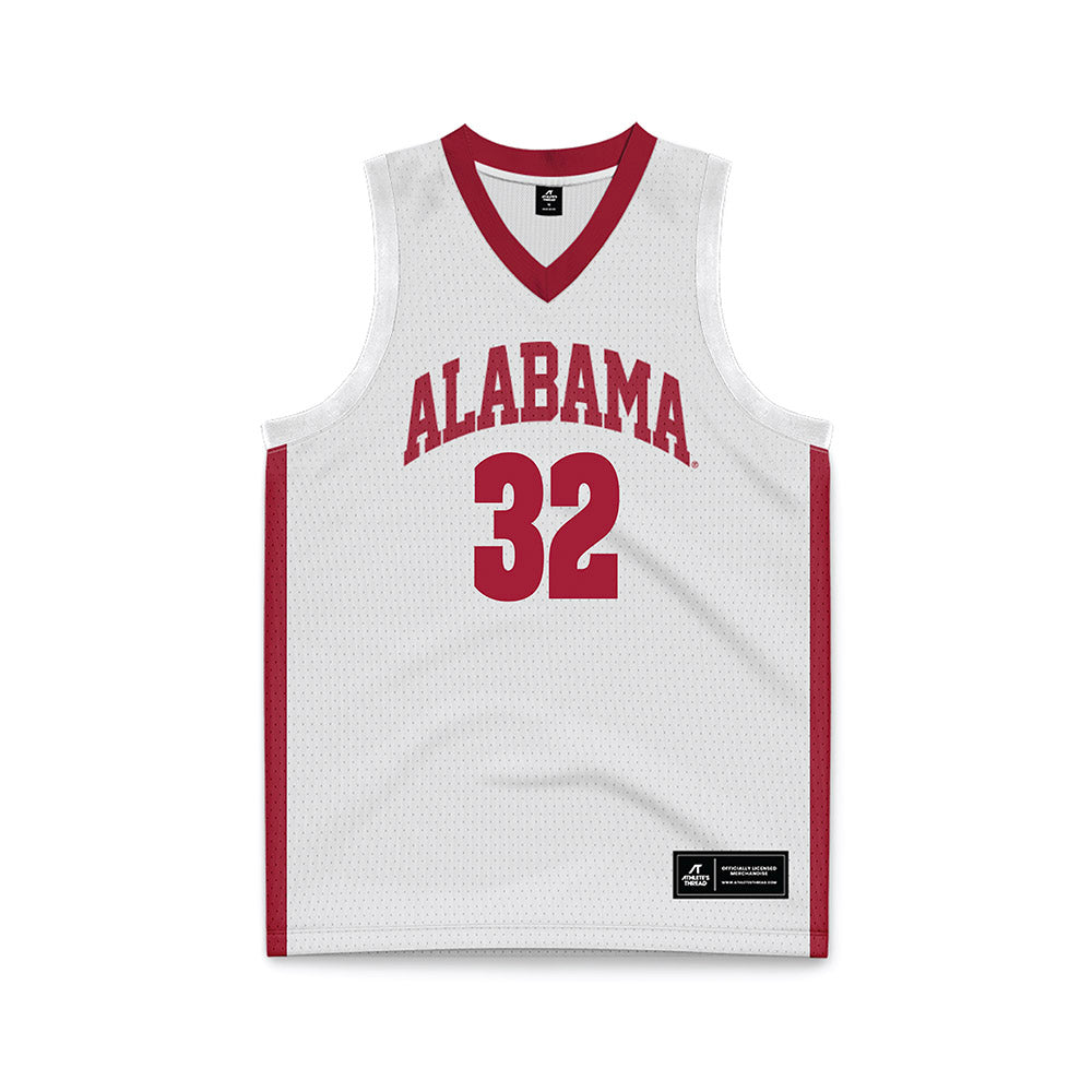 Alabama - NCAA Women's Basketball : Aaliyah Nye - White Basketball Jersey